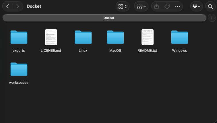 Docket Folder Structure